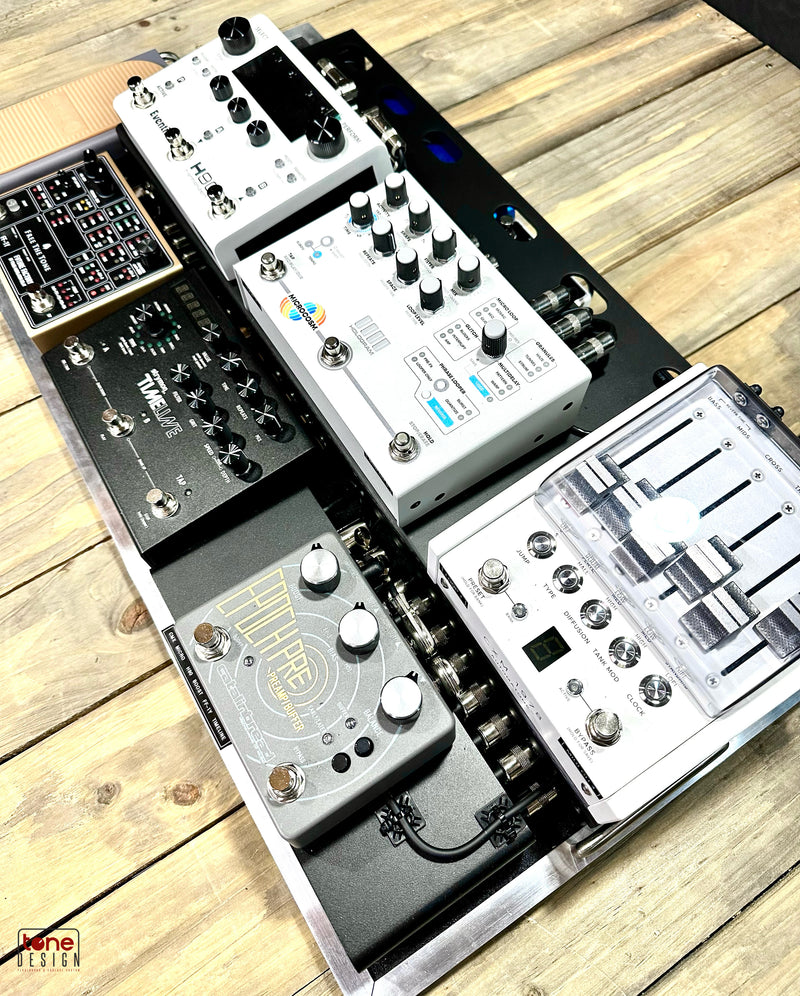©2024 Tone Design Pedalboard Setup Sébastien Leblanc ''Nordicité'' 4
