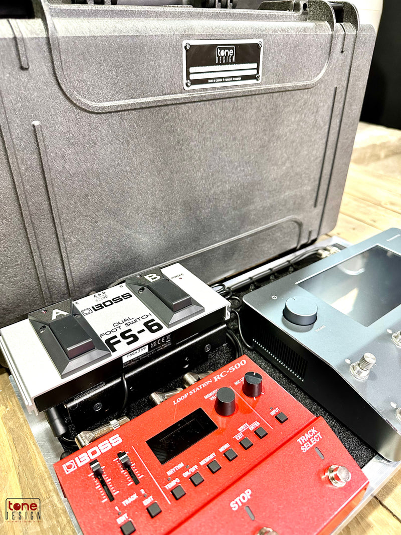 ©2024 Tone Design Pedalboard Setup Eric Lemelin 7