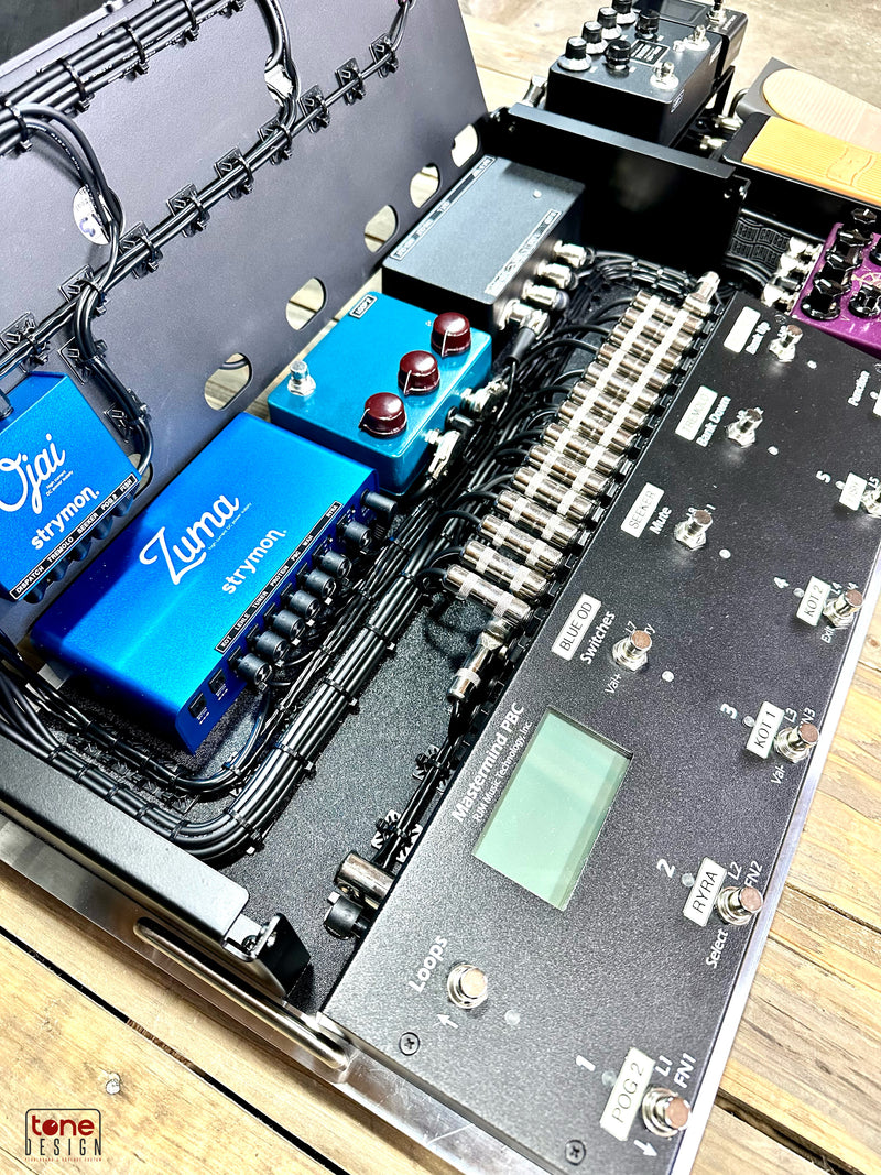 ©2024 Tone Design Pedalboard Setup Sébastien Leblanc ''Nordicité'' 6