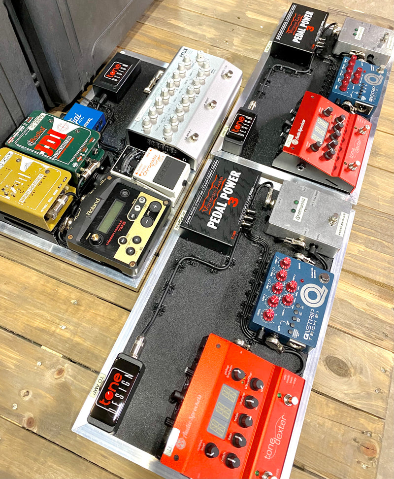 ©2025 Tone Design Pedalboard Setup The Lost Fingers 1