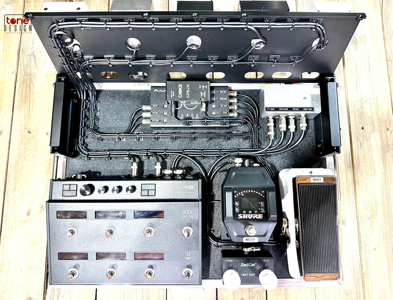 ©2024 Tone Design Pedalboard Setup Marc Parent 2