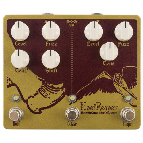 新品 未使用 EarthQuaker Devices Hoof V2 EarthQuaker Devices Hoof Reaper V2 Double Fuzz with Octave