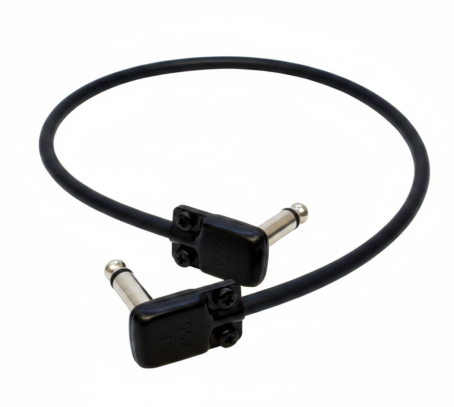 Patch Cable Custom Squareplug Nickel or Black