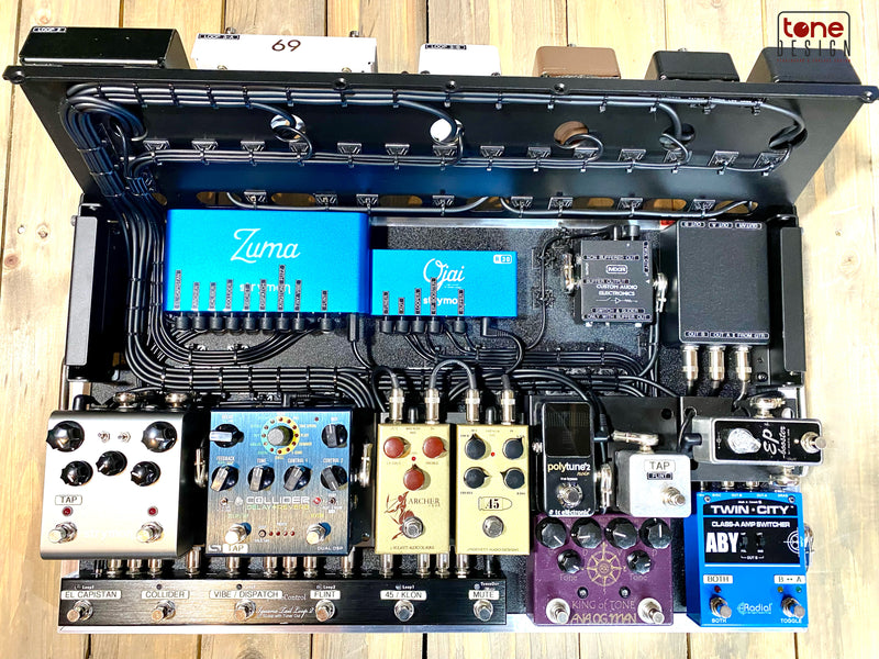 ©2025 Tone Design Pedalboard Setup J-S Chouinard. 8