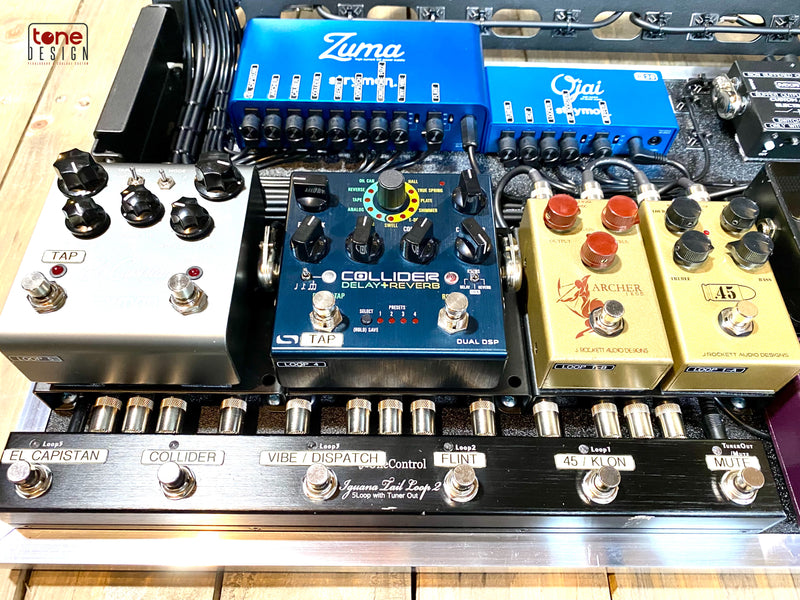 ©2025 Tone Design Pedalboard Setup J-S Chouinard 5