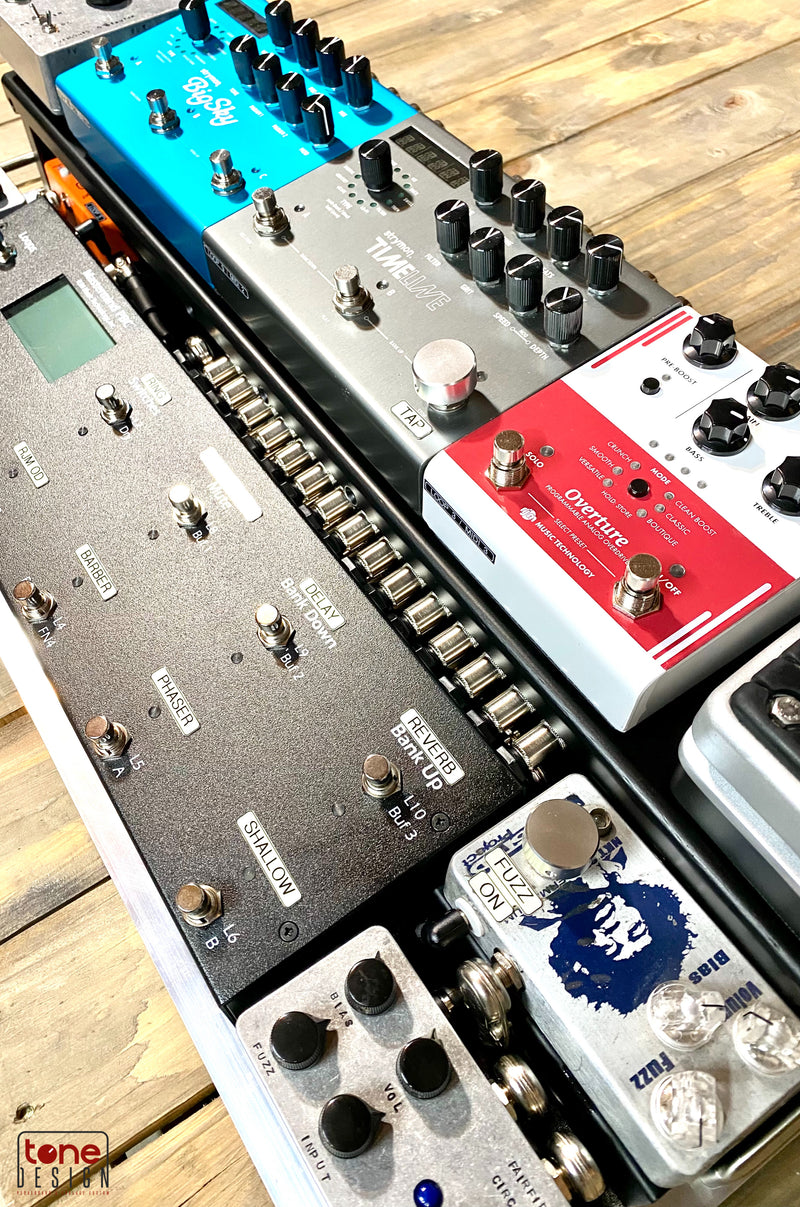 ©2025 Tone Design Pedalboard Setup Louis-Jean Cormier 1