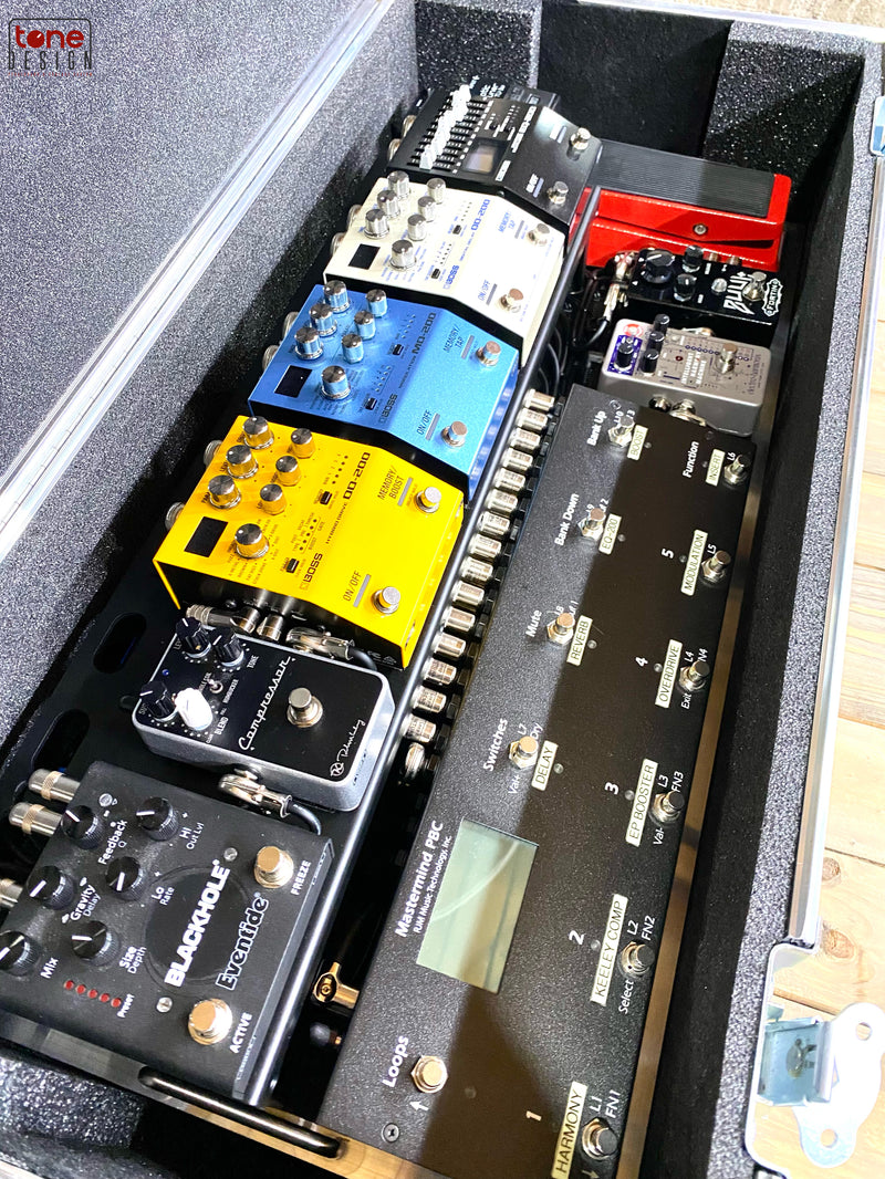 ©2025 Tone Design Pedalboard Setup T. Lovell 1