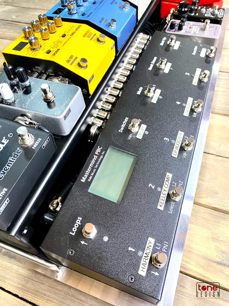 ©2025 Tone Design Pedalboard Setup T. Lovell 7