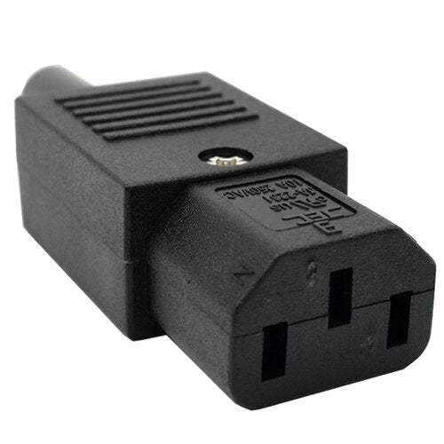 Connector IEC  -  10A/250V  Female Straight