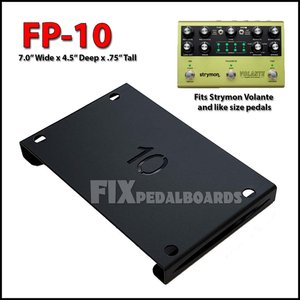 guitar pedal riser Pedal Riser FP-10 Black 7'' x 4.5'' x 0.75''