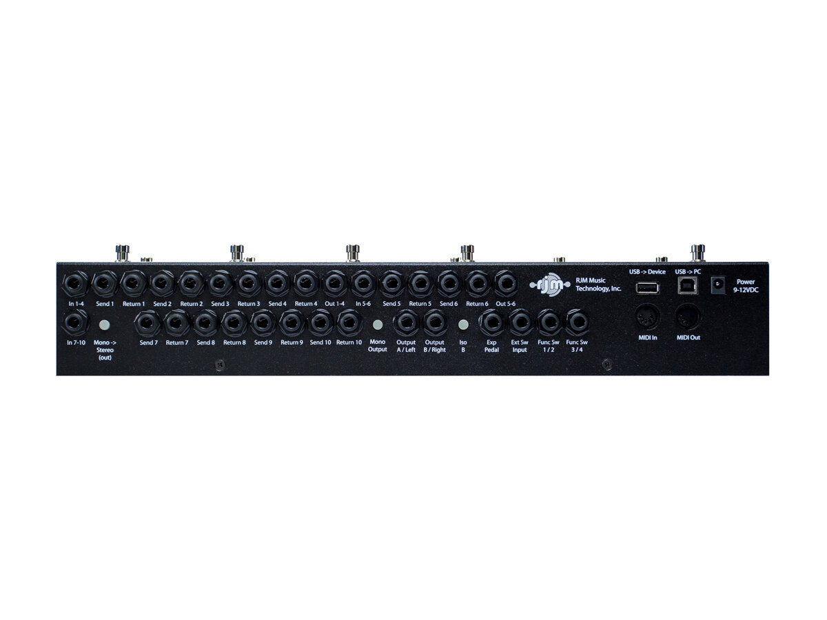 RJM Music Technology Mastermind PBC-10