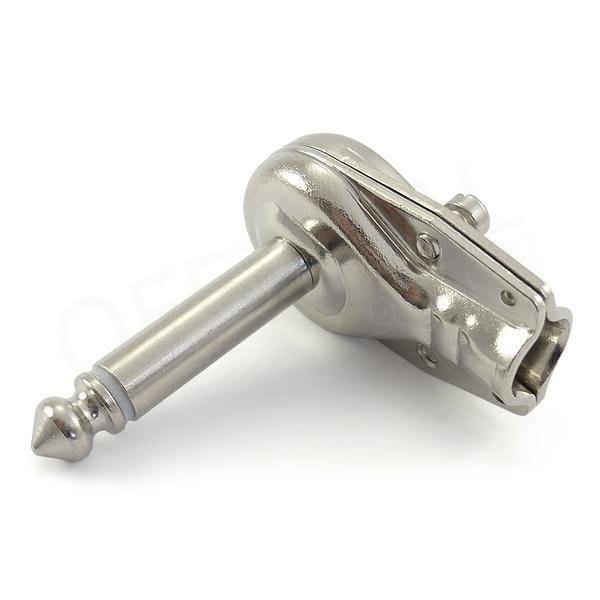 Switchcraft 228 - Connecteur 1/4 TS à angle droit, nickel