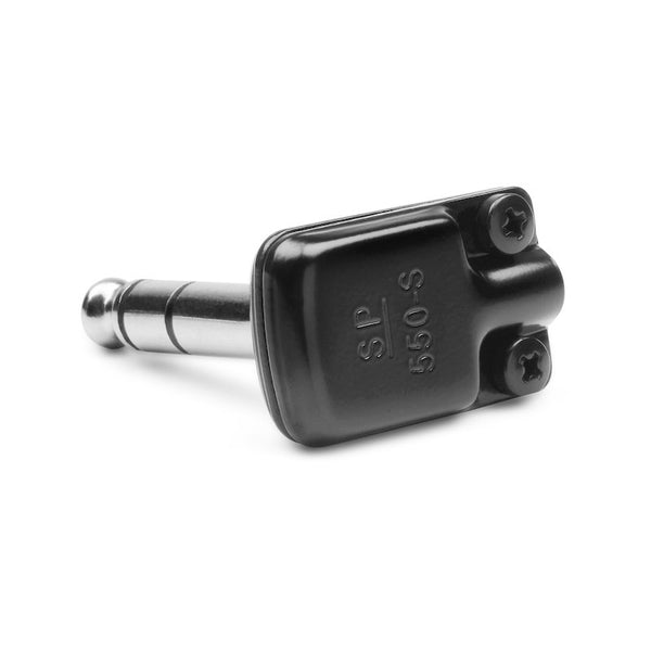 Squareplug SP550-SBK - 1/4 TRS Connector Right Angle Black