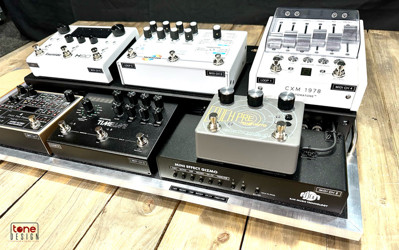 ©2024 Tone Design Pedalboard Setup        Sébastien Leblanc ''Nordicité'' 2