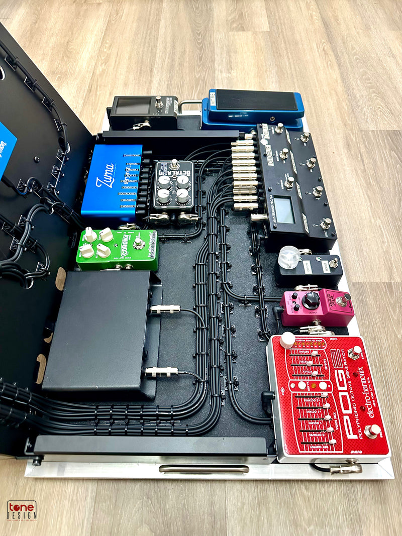 ©2025 Tone Design Pedalboard Setup        Jessy Caron ''Men I trust'' 3