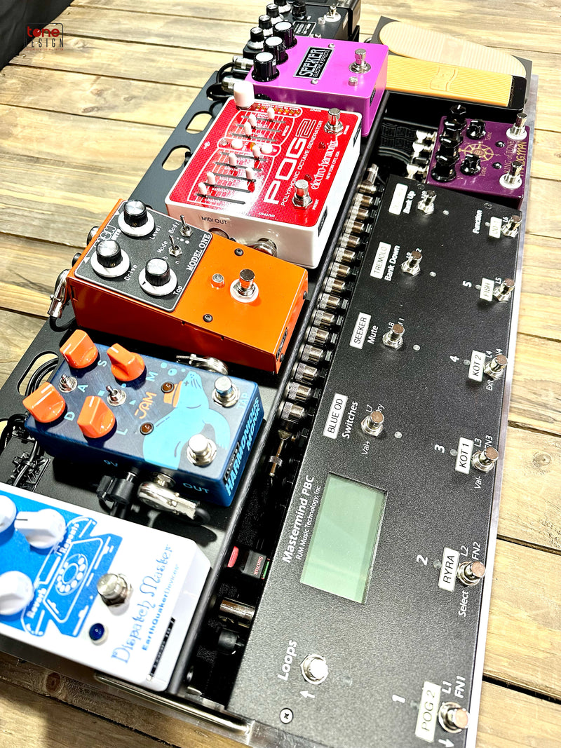 ©2024 Tone Design Pedalboard Setup        Sébastien Leblanc ''Nordicité'' 7