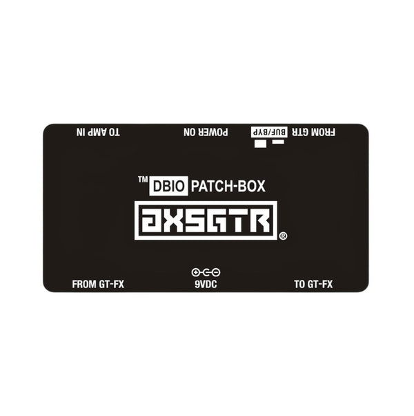 Axess Electronics | AXSGTR - DBIO Patch-Box Black