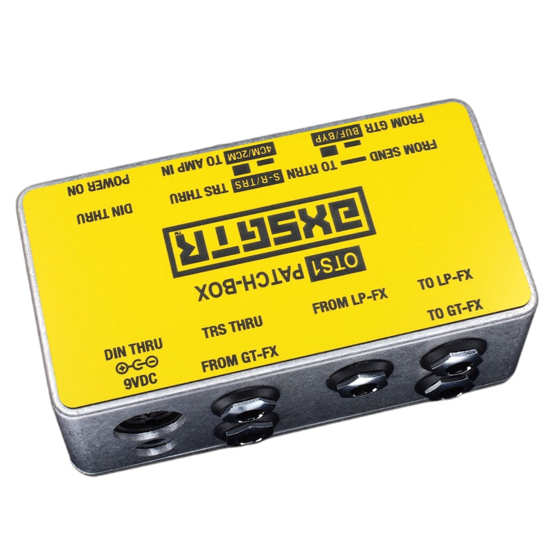 Axess Electronics | AXSGTR - OTS1 Patch-Box Yellow