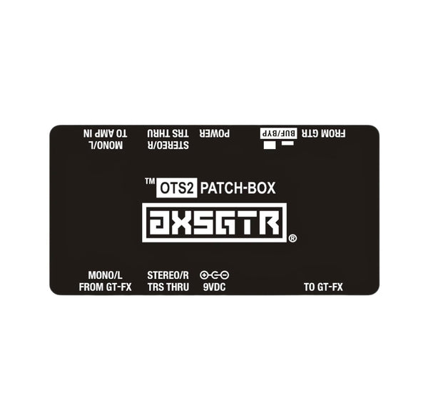 Axess Electronics | AXSGTR - OTS2 Patch-Box Black