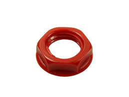 Cliff Red Nut For Jack Socket