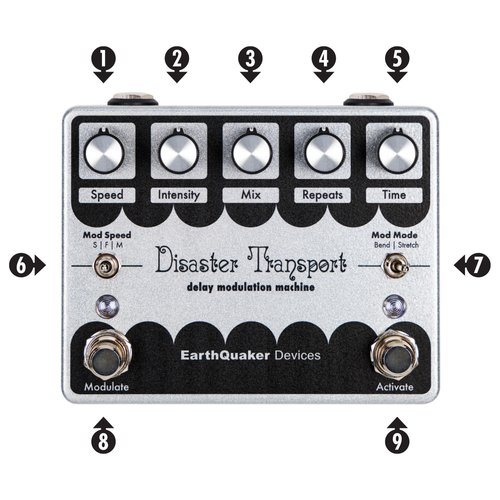 EarthQuaker Devices Transport Legacy Reissue Modulated Delay