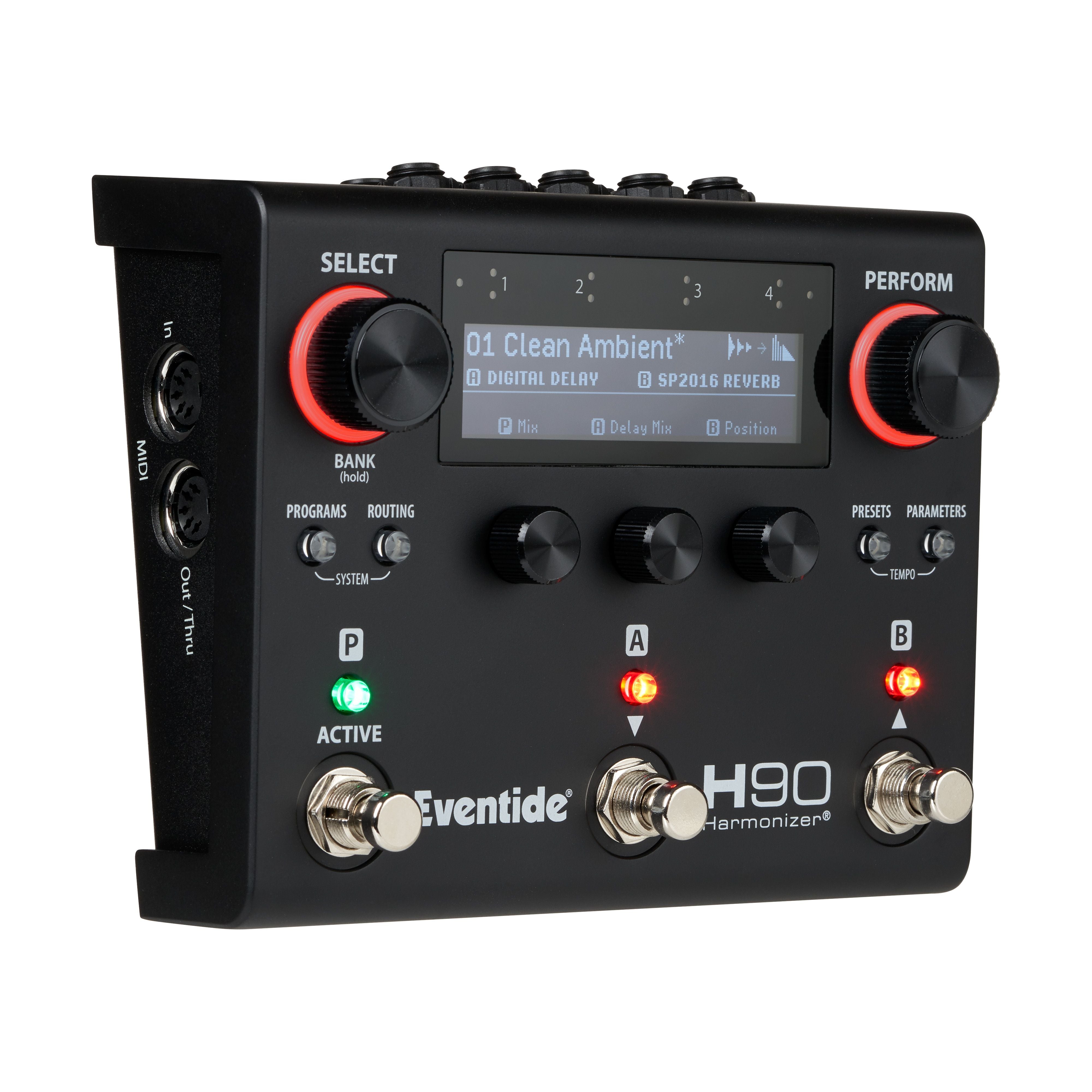 H90 Harmonizer Effects Pedal - Dark Edition