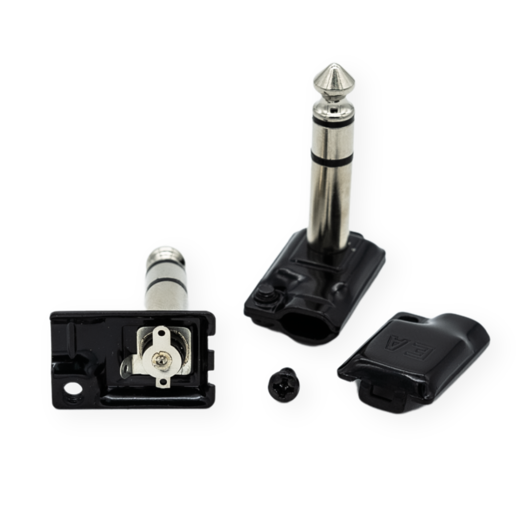 Evidence Audio ESP 1/4 TRS Dual Mono Solder Connector Right Angle