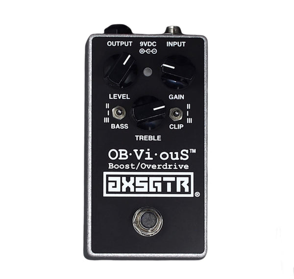 Axess Electronics | AXSGTR - OBViouS Boost Overdrive Black