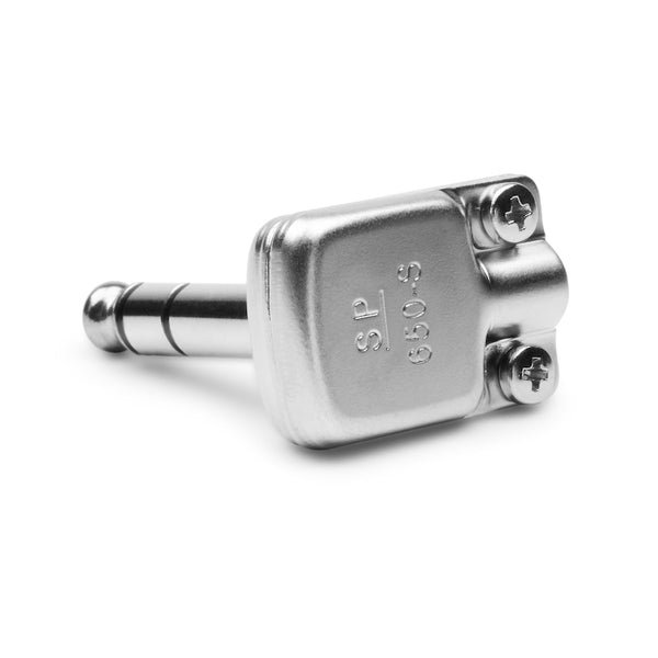 Squareplug SP650-S - 1/4 TRS Connector Right Angle Nickel