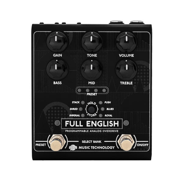 RJM Full English Overdrive/Distortion Black