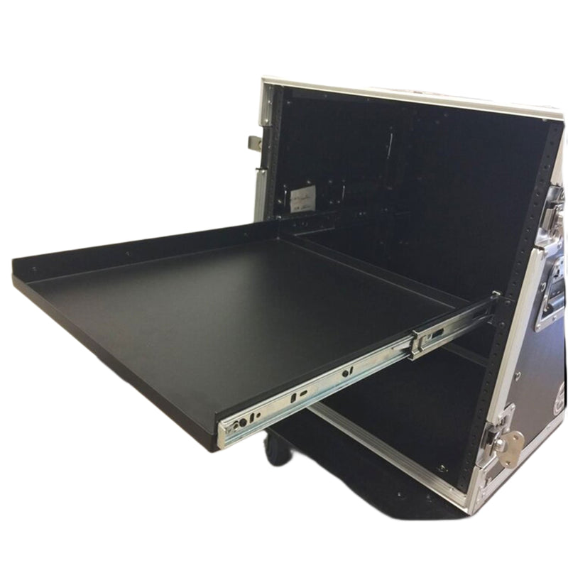 Sliding Shelf 1U Heavy Duty  14'' Deep