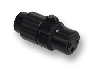Switchcraft AAA3FBLP - XLR3 Femelle Profil Bas Noir