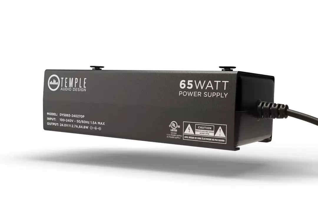 Temple Audio 65 Watt Power Supply