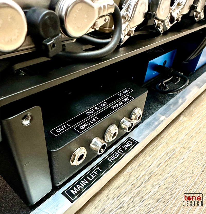 ©2024 Tone Design Pedalboard Setup        M. Faucher 2