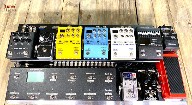©2025 Tone Design Pedalboard Setup T. Lovell 5