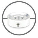 Barefoot Buttons V1 Big Bore / Silver