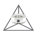 Barefoot Buttons V1 Mini Silver