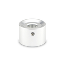 Barefoot Buttons V1 Tallboy Silver