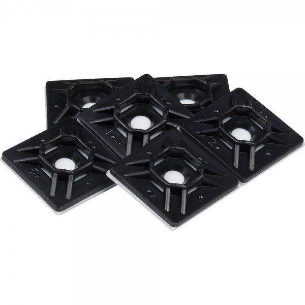 Support pour serre-câble 0,99'' Noir