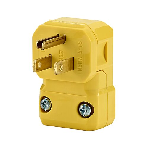Leviton Plug A/C Hubbell Male 15A/125V