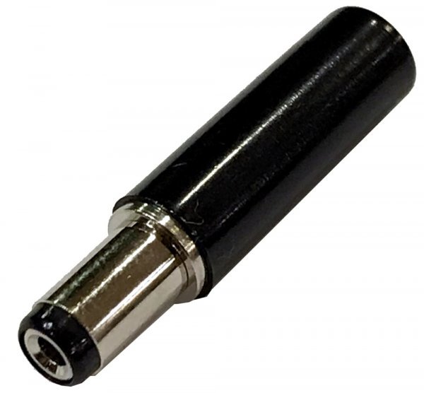 Connecteur DC Barrel 2,5 mm x 5,5 mm Droit