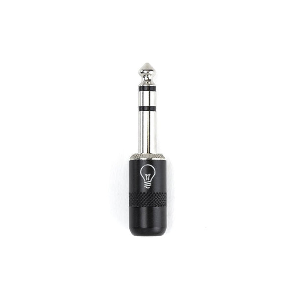 Lightbulb - ¼ TRS Connector Short Body Black