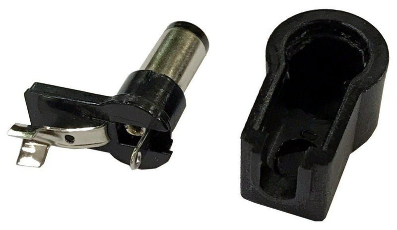 Connector DC Barrel 2.1 x 5.5mm Right Angle