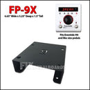 Rehausseur de pédale FP-9X Noir 4,65'' x 5,25'' x 1,5''