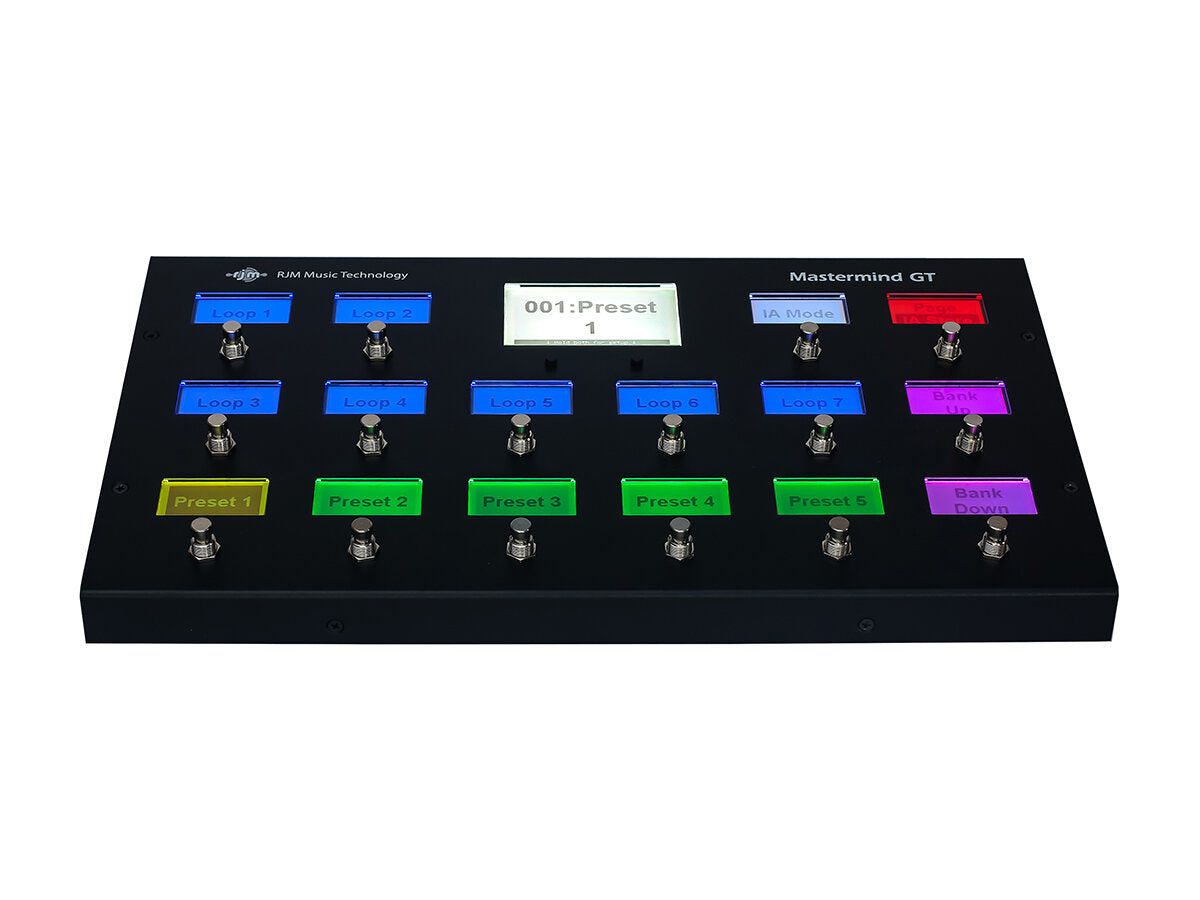 RJM Music Mastermind GT/16 MIDI Foot Controller
