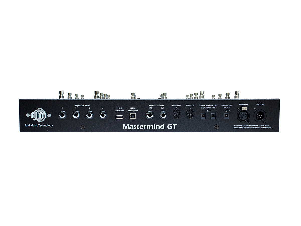 RJM Music - Mastermind GT22 MIDI Foot Controller