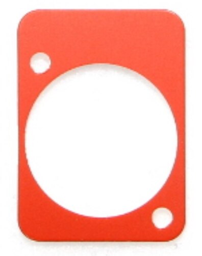 Plaque Coloré pour prise D-Type