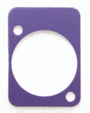 Plaque Coloré pour prise D-Type