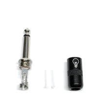 Ampoule - Connecteur ¼ TS Corps Court Noir