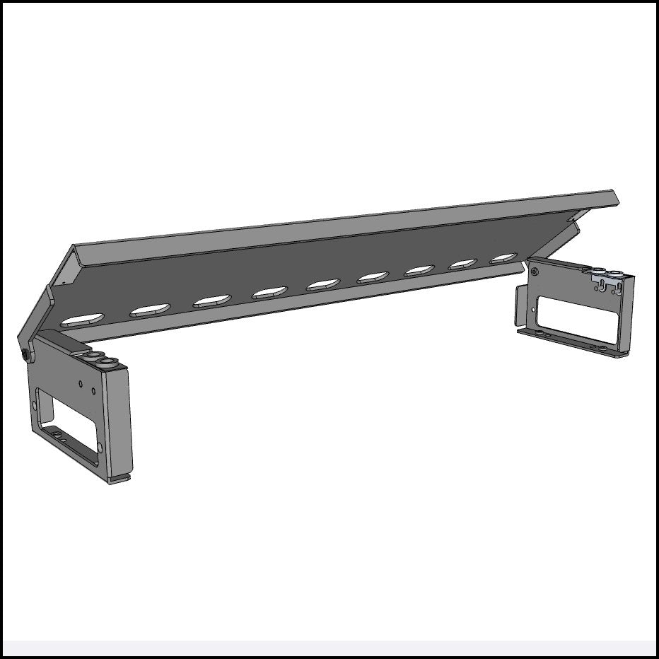 MAG-LATCH HINGED BRIDGES 12'' to 16'' Width